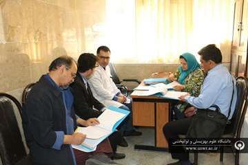 بازدید تیم ارزیابی اعتباربخشی آموزشی از مرکز رازی